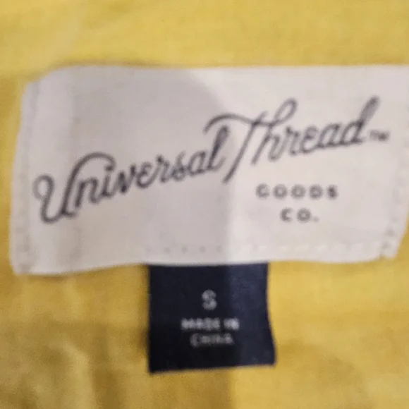 Sunny Yellow Tiered Mini Dress - Universal Thread Goods Co. (Size S) - Picture 7 of 13